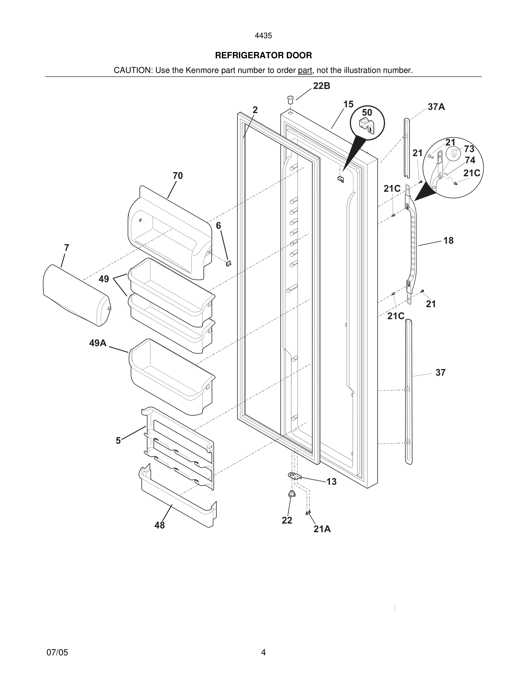 05 - REFRIGERATOR DOOR