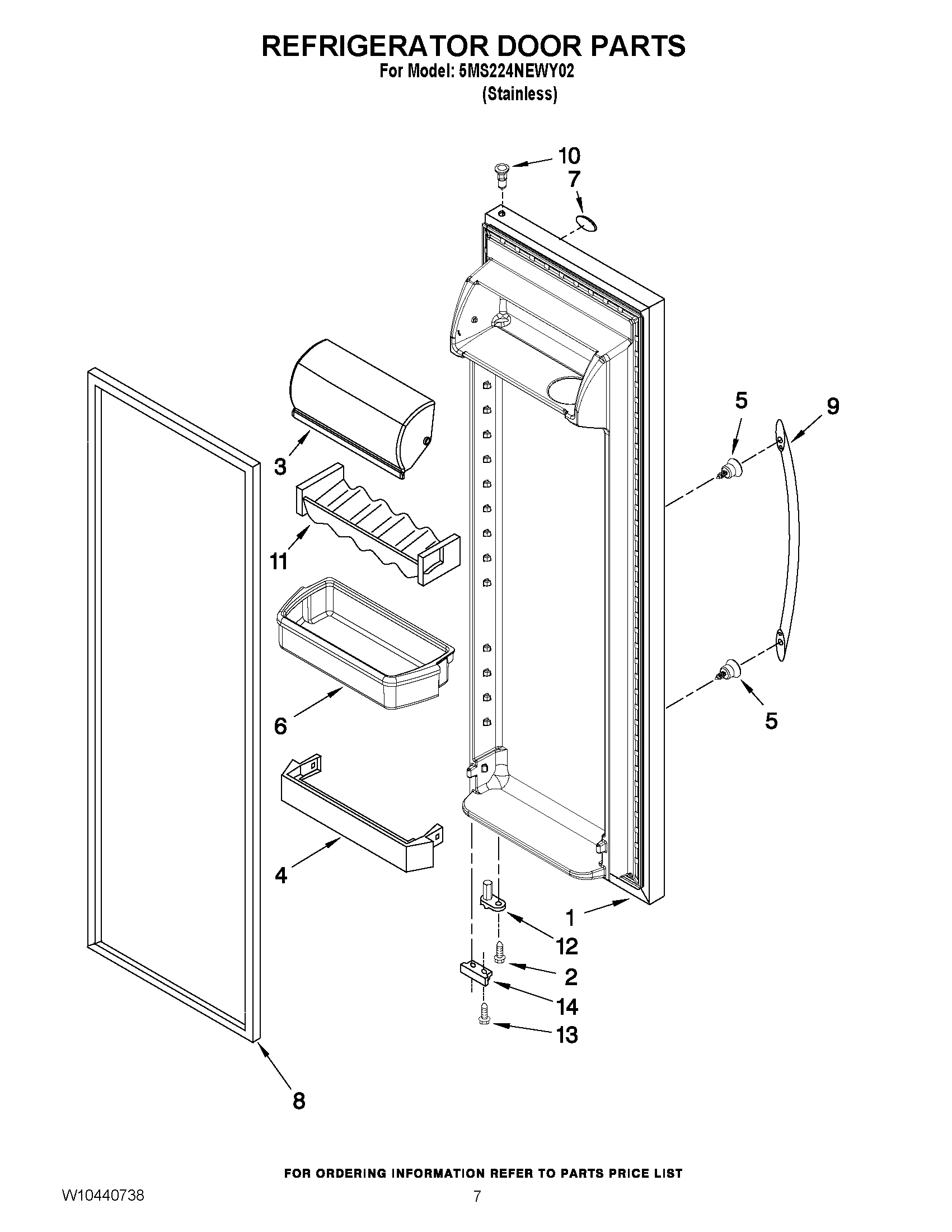 06 - REFRIGERATOR DOOR PARTS
