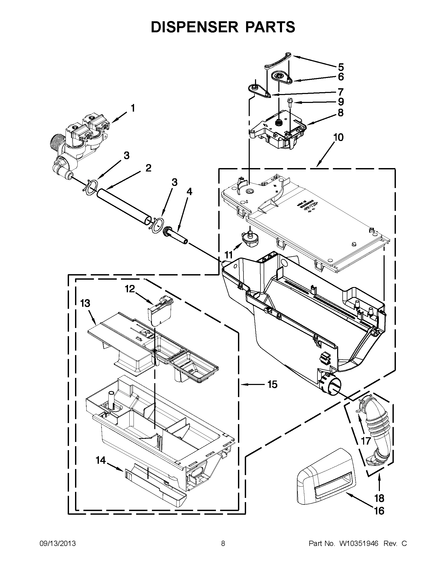 05 - DISPENSER PARTS