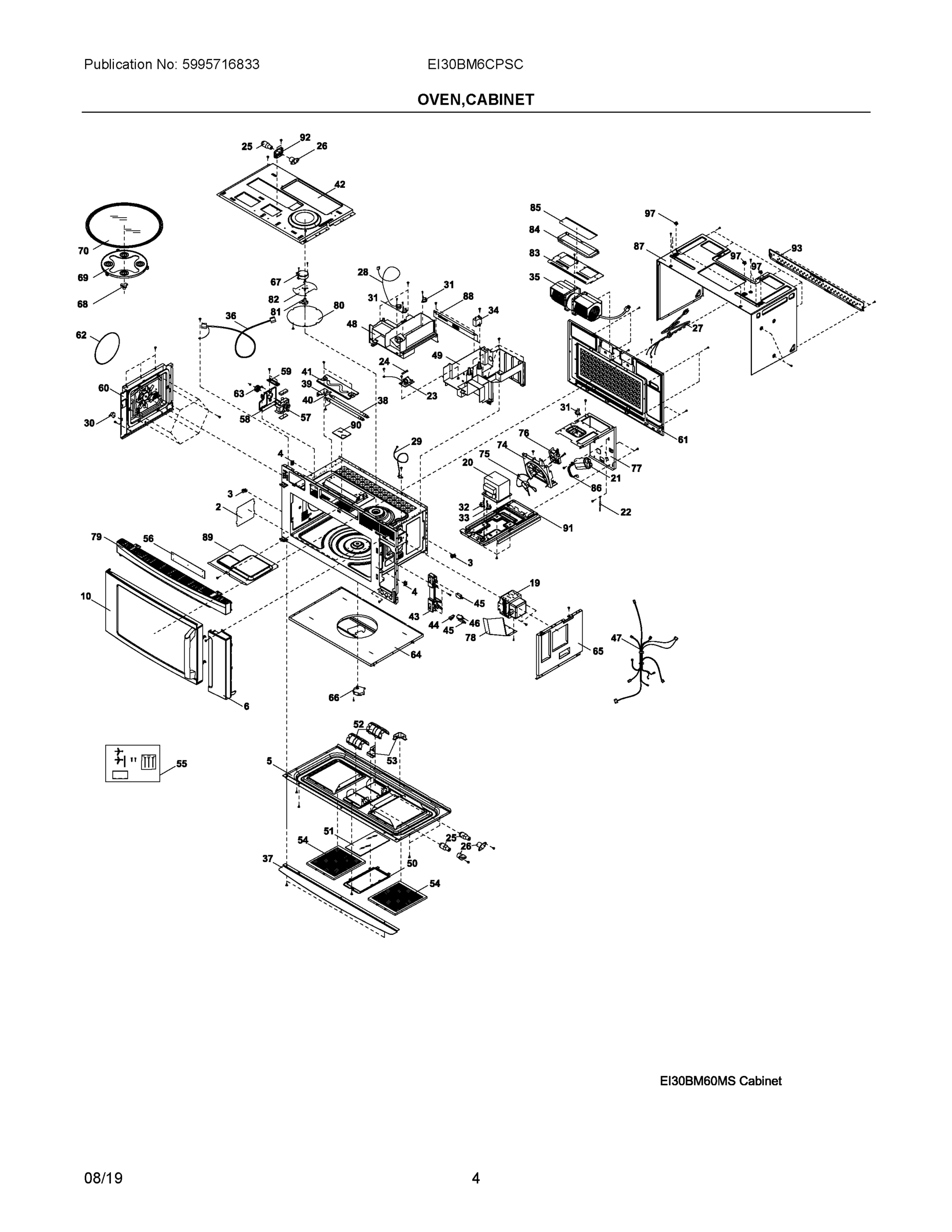02 - OVEN,CABINET