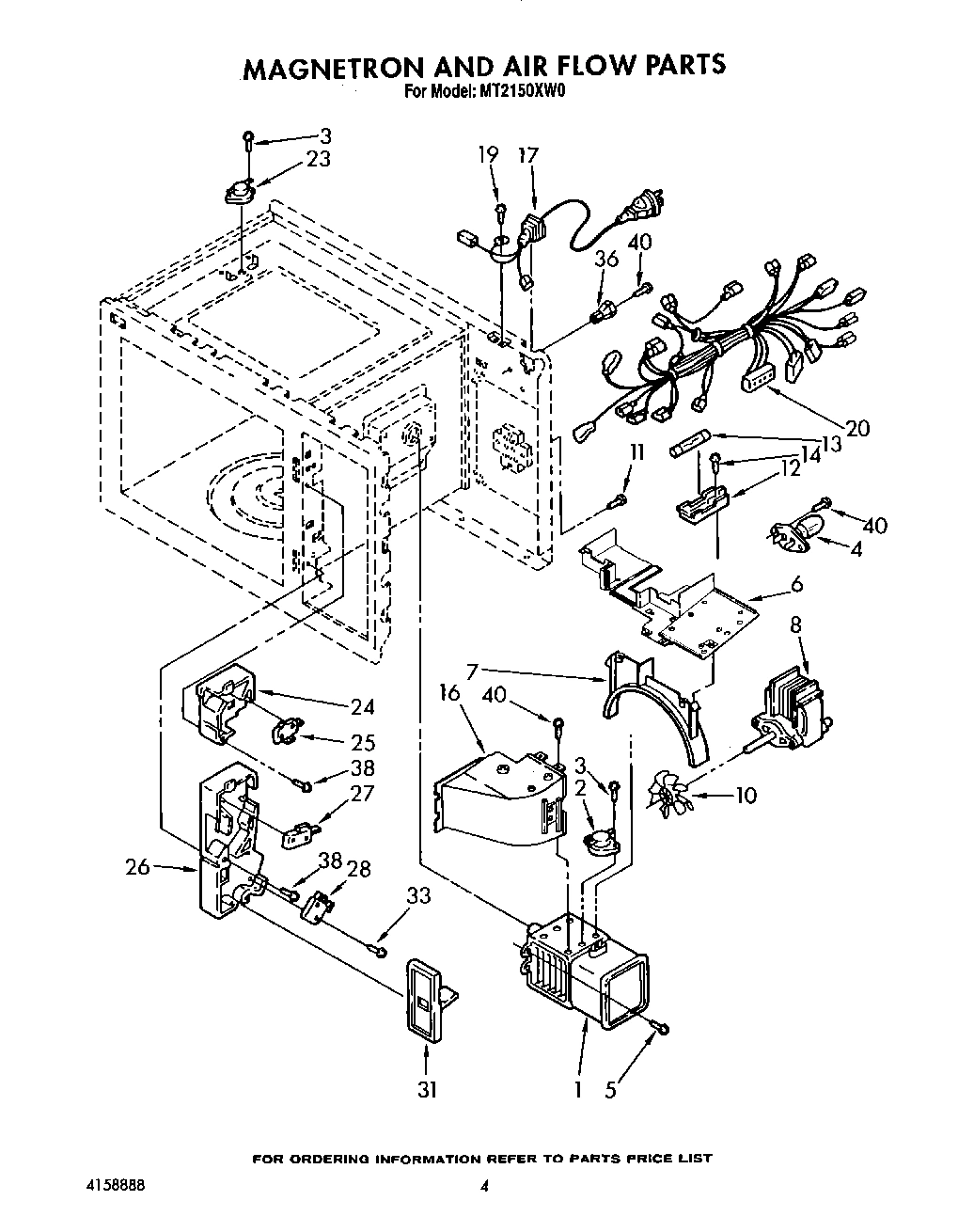 04 - MAGNETRON AND AIRFLOW, LIT/OPTIONAL