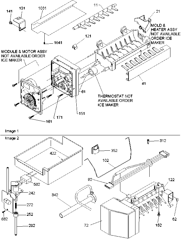 06 - Ice Maker Assy & Parts