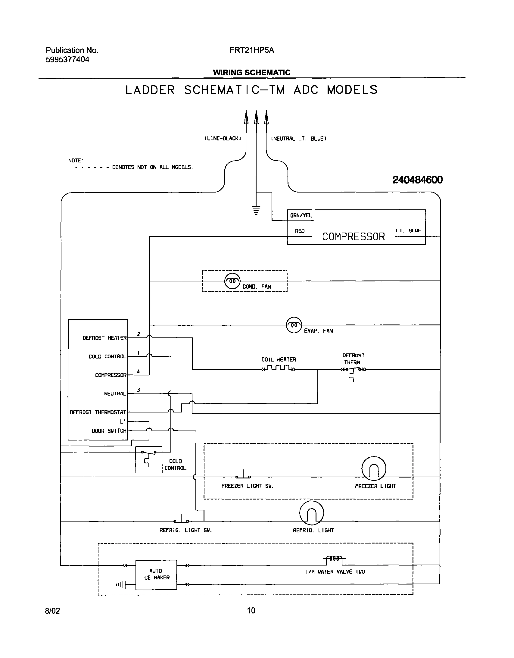 10 - WIRING SCHEMATIC