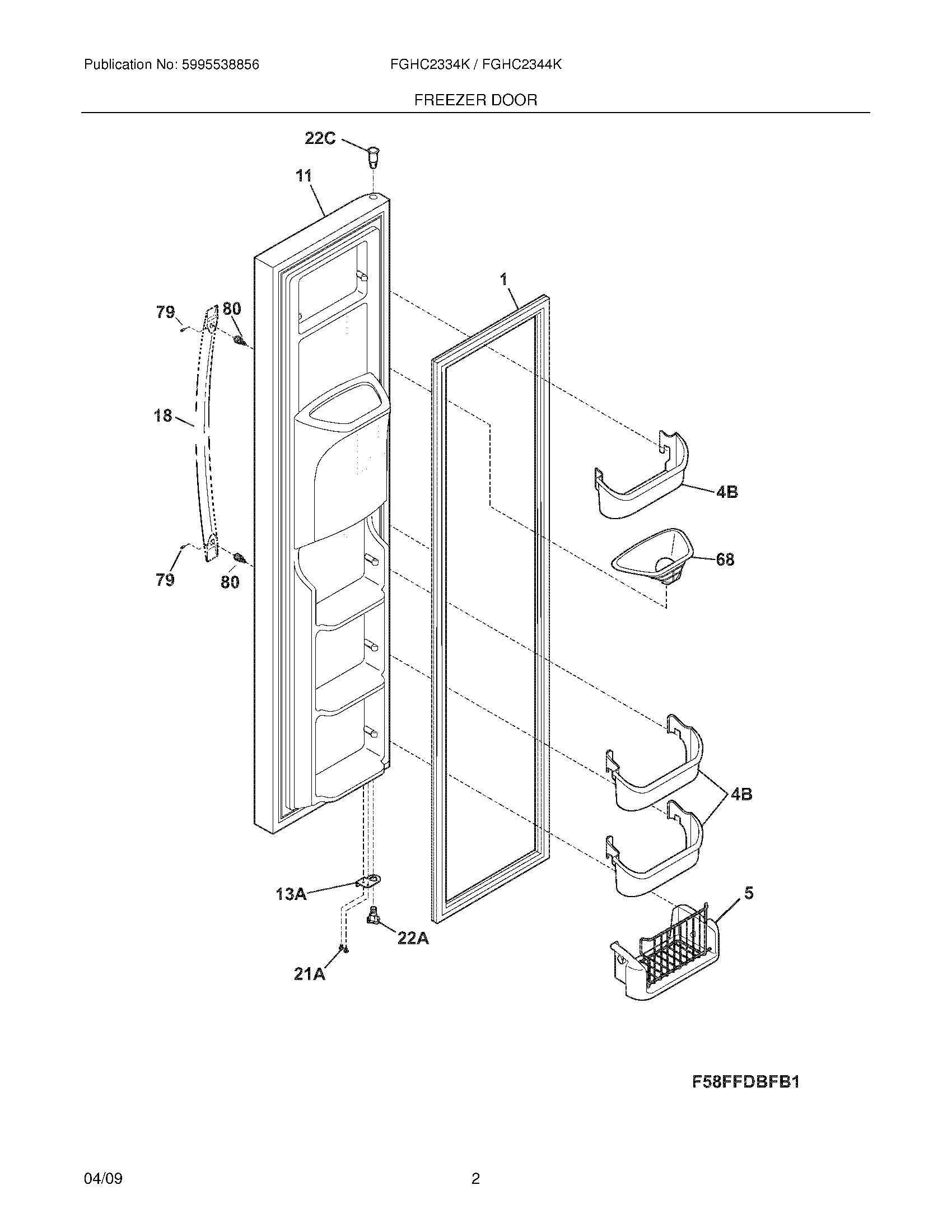 03 - FREEZER DOOR