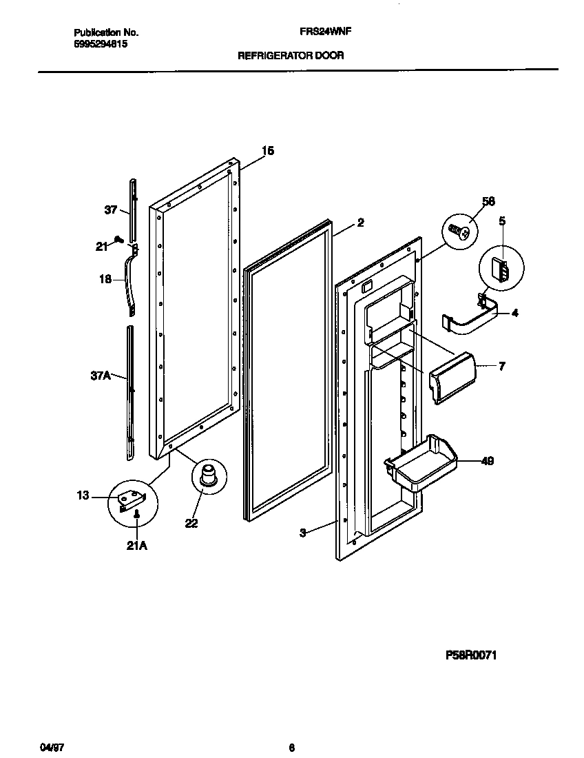 04 - REFRIGERATOR DOOR