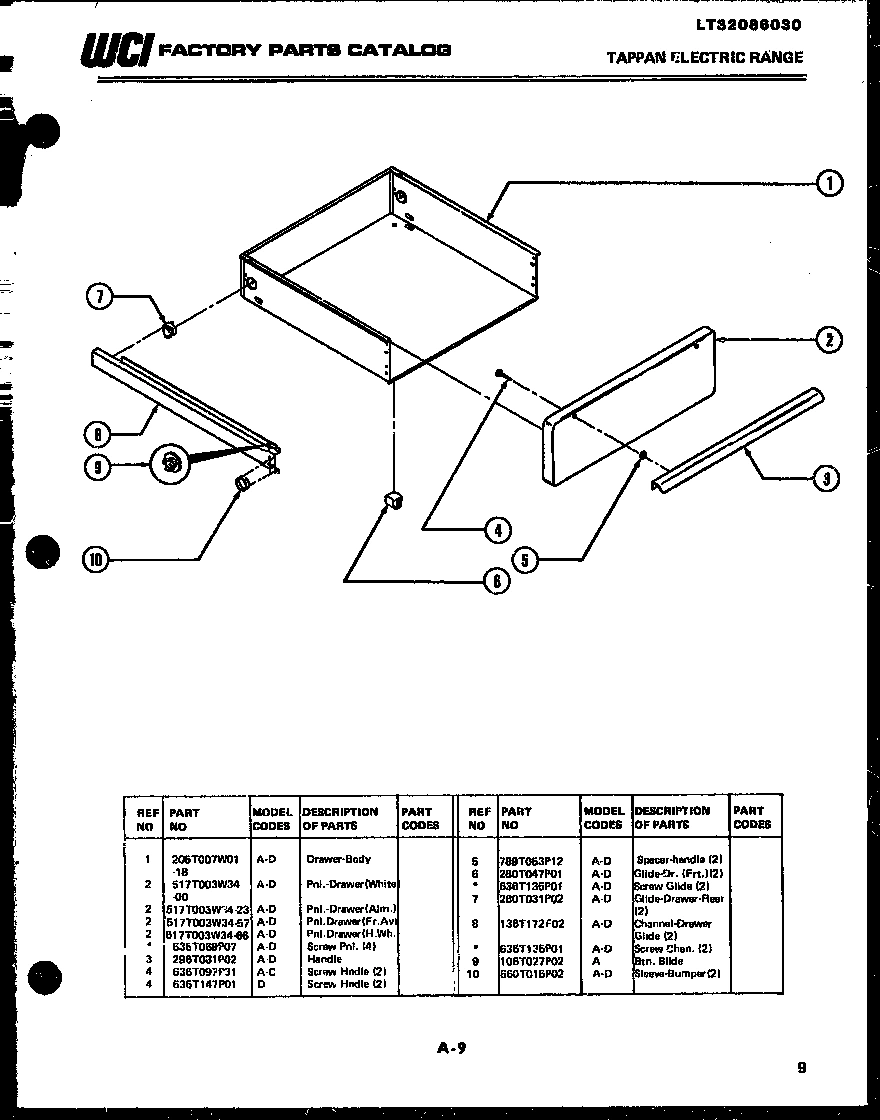 08 - DRAWER PARTS