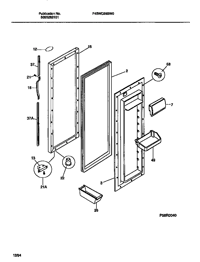 04 - REFRIGERATOR DOOR