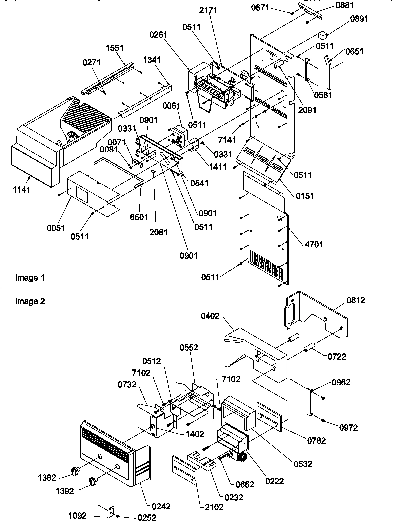 08 - ICE MAKER/CONTROL ASSY