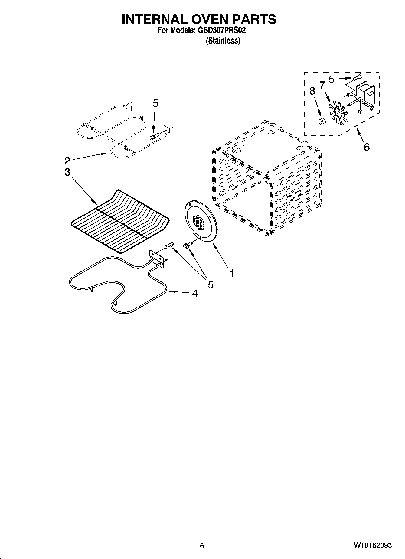 04 - INTERNAL OVEN PARTS