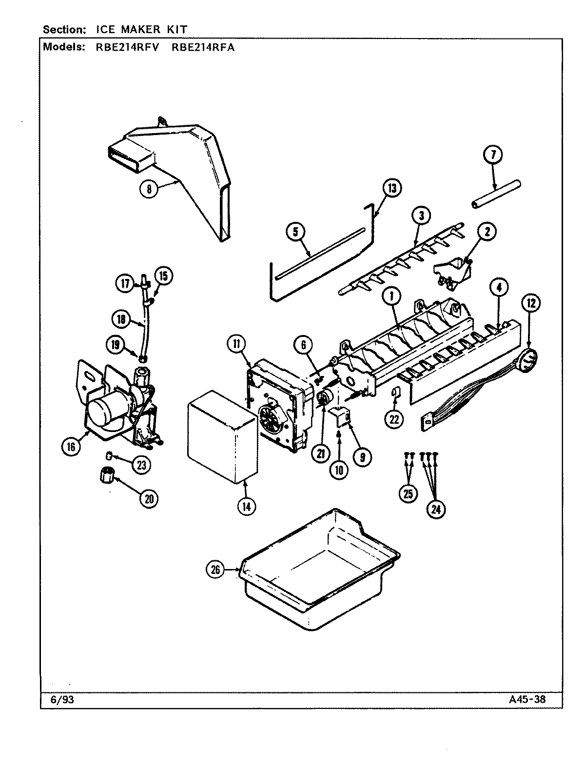 06 - ICE MAKER KIT