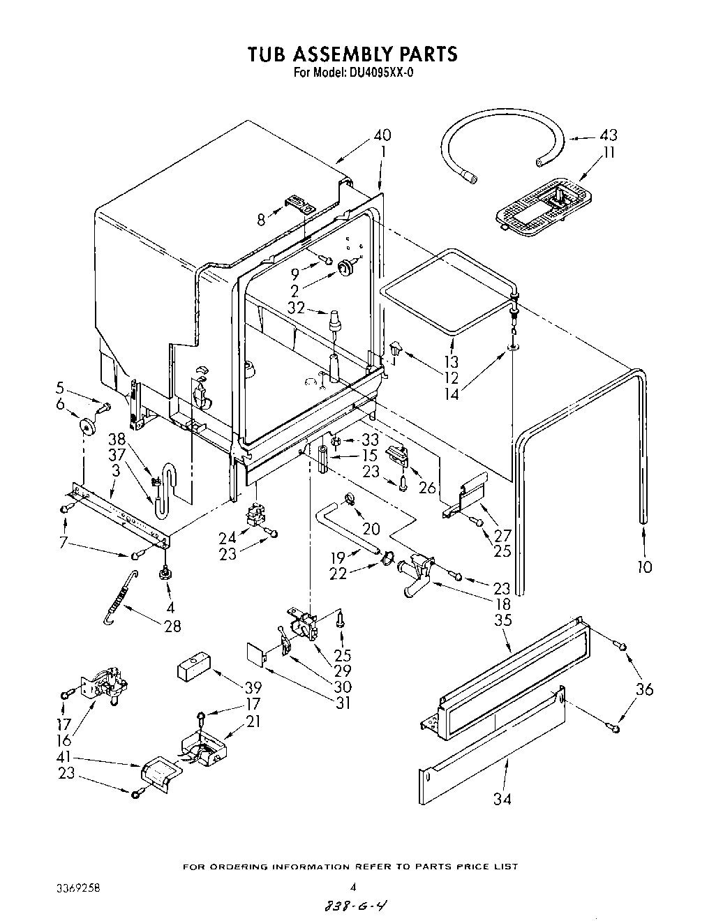 04 - TUB ASSEMBLY