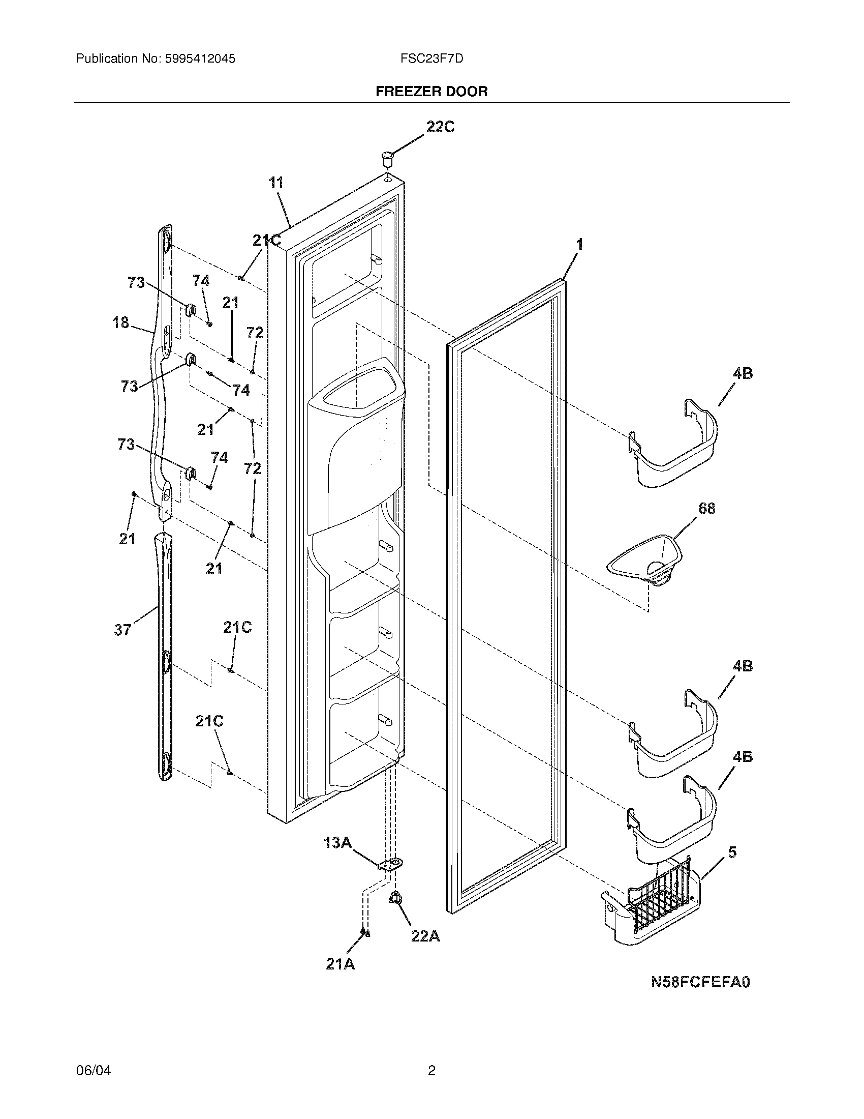 03 - FREEZER DOOR
