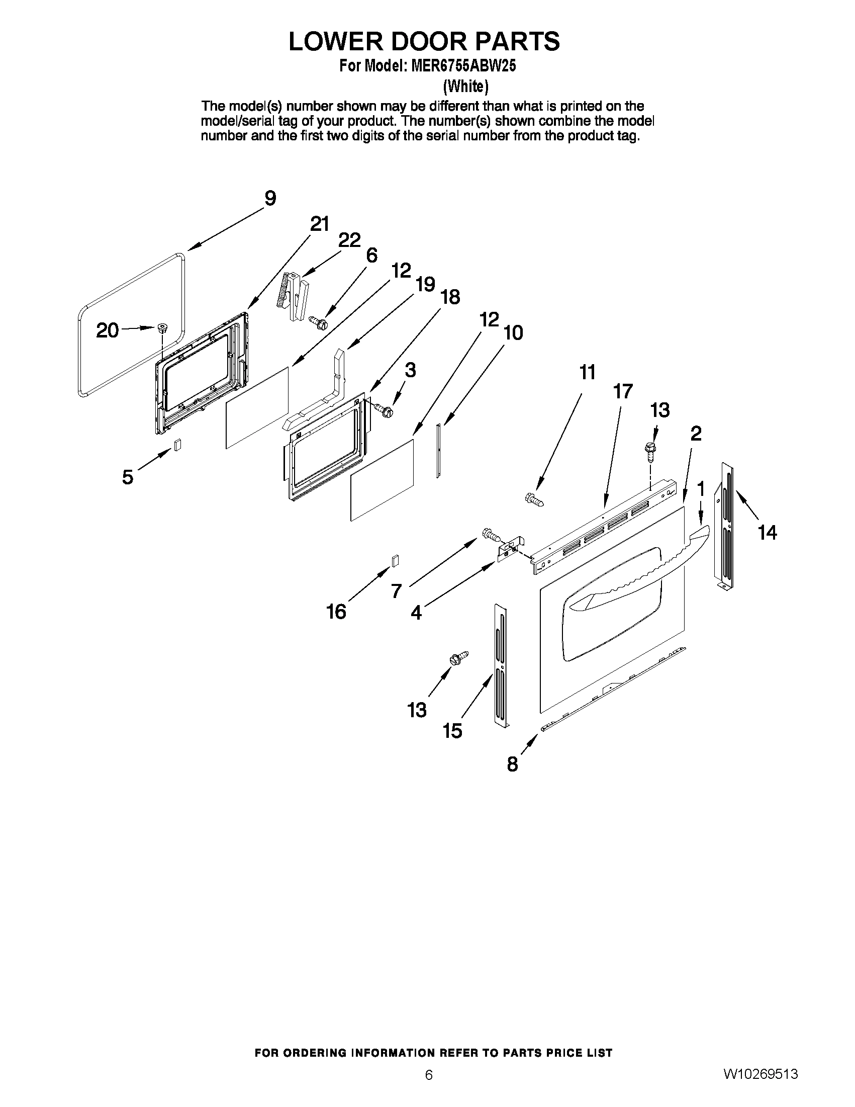 05 - LOWER DOOR PARTS