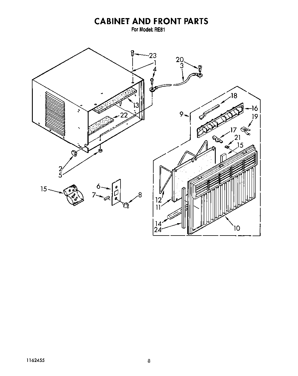 05 - CABINET AND FRONT