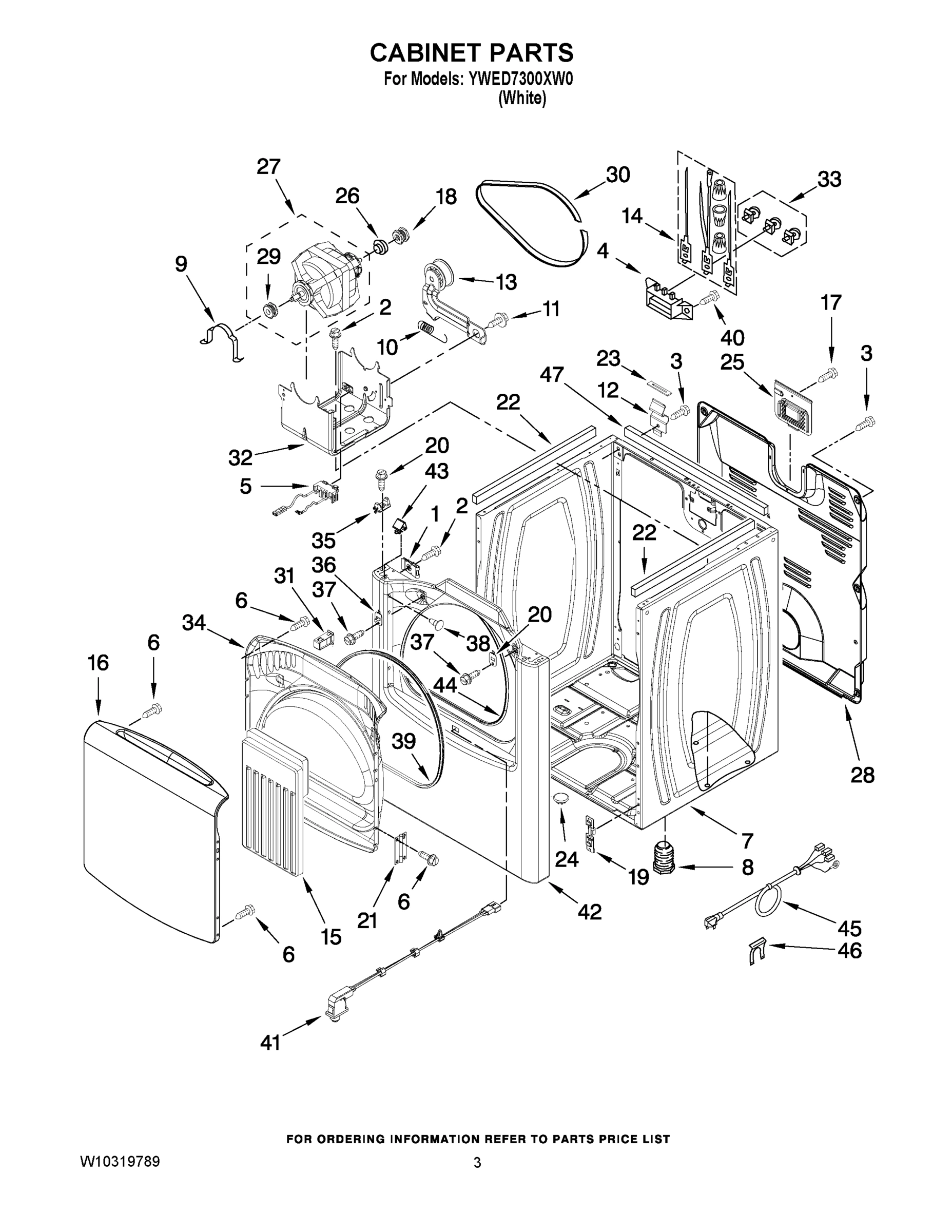 02 - CABINET PARTS