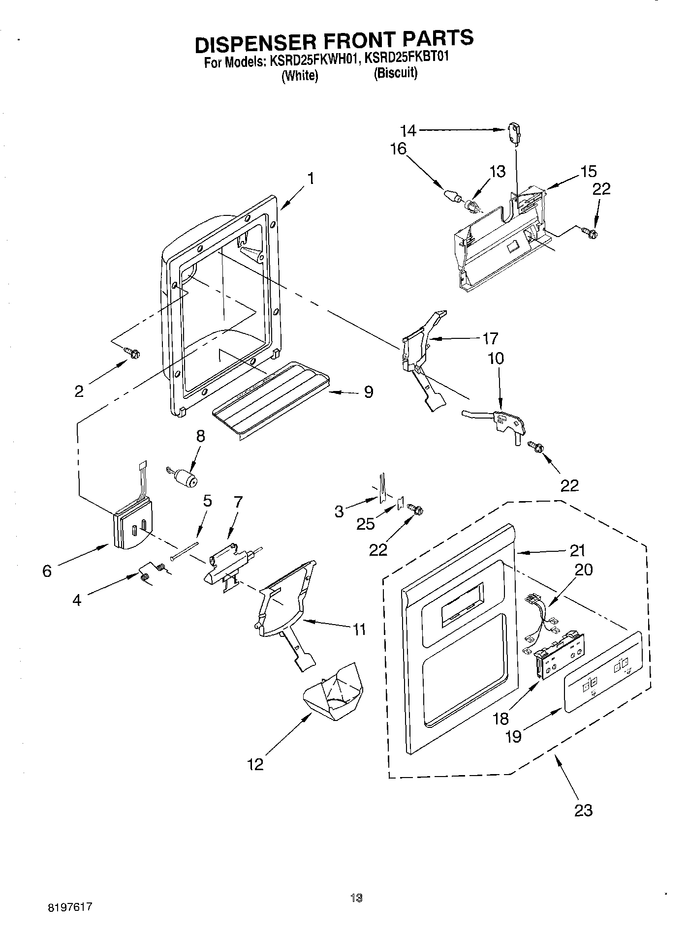 08 - DISPENSER FRONT