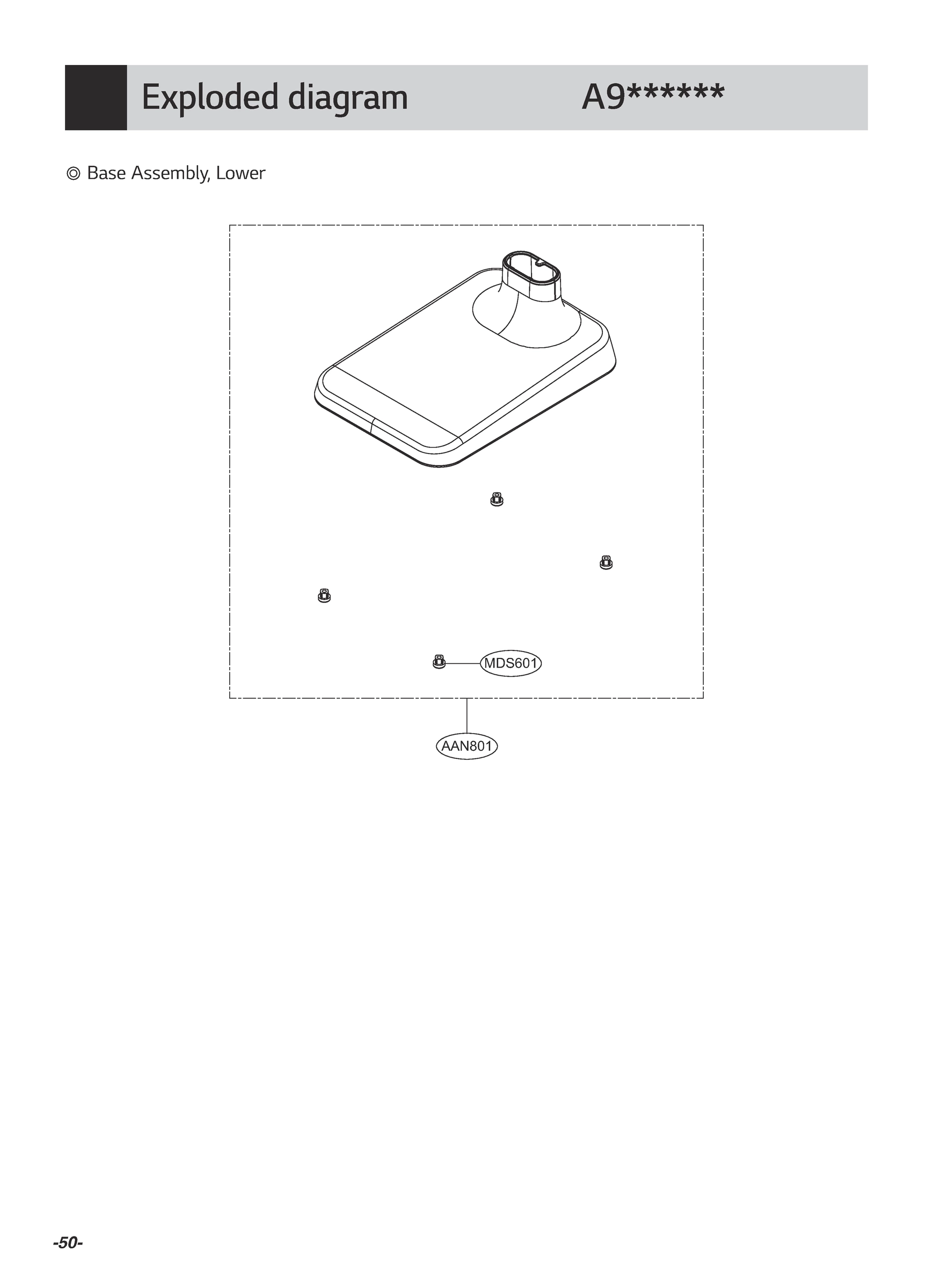 BASE ASSEMBLY; LOWER