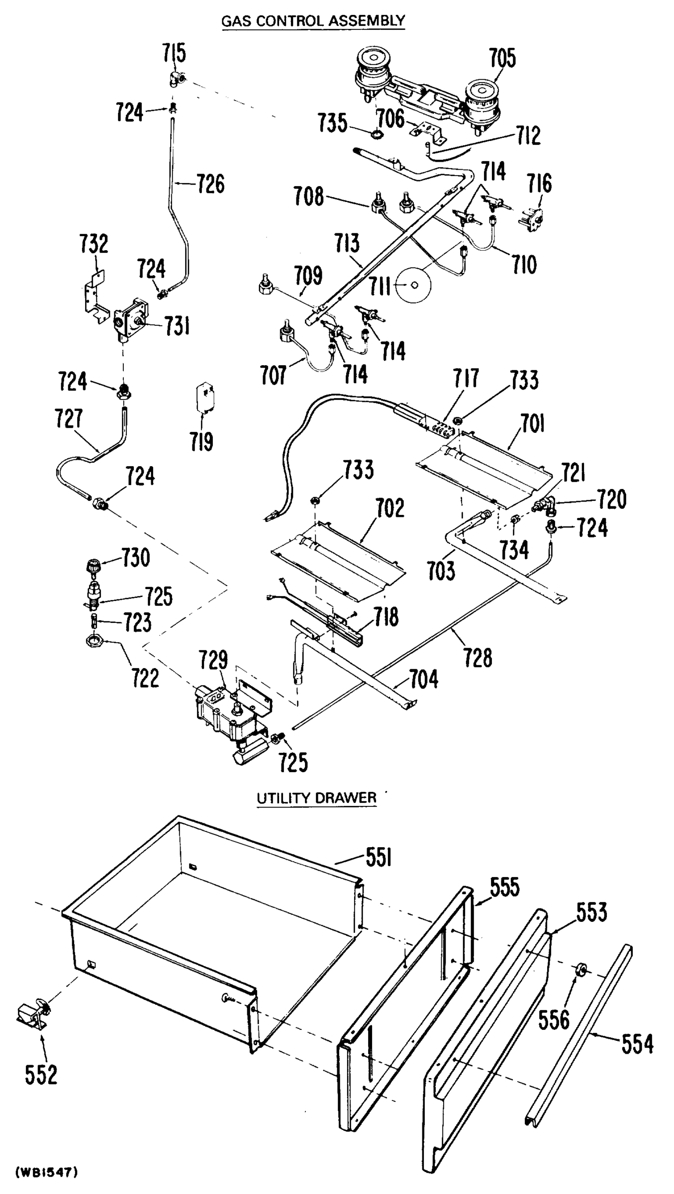 GAS CONTROL ASSEMBLY