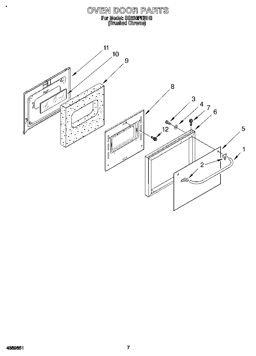 04 - OVEN DOOR, LITERATURE