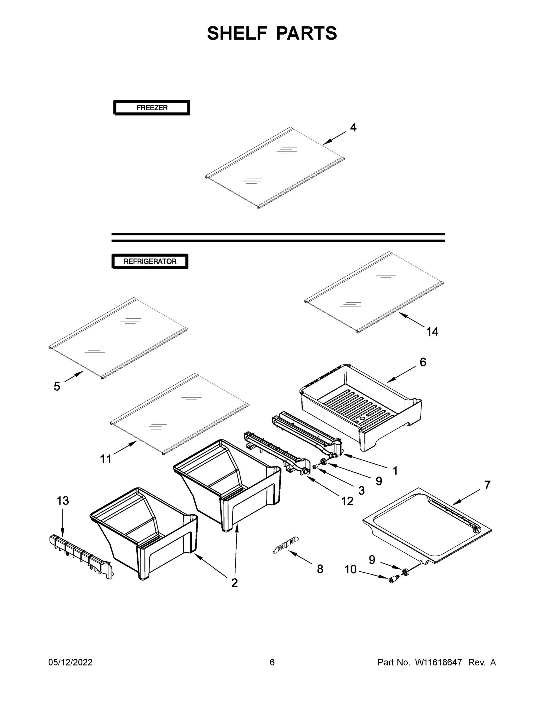 04 - SHELF PARTS