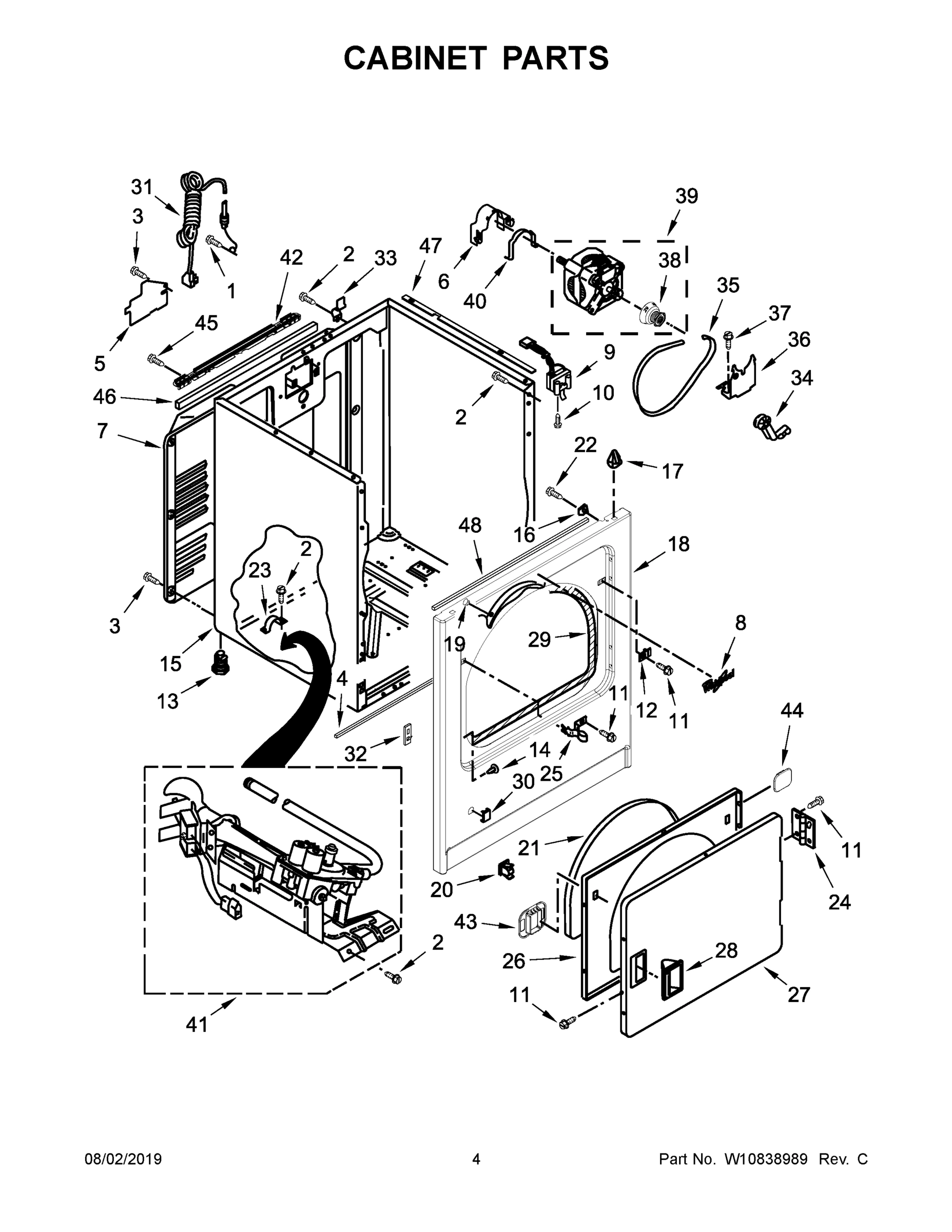 03 - CABINET PARTS
