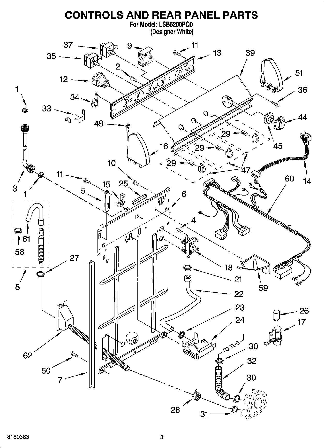 02 - CONTROLS AND REAR PANEL PARTS