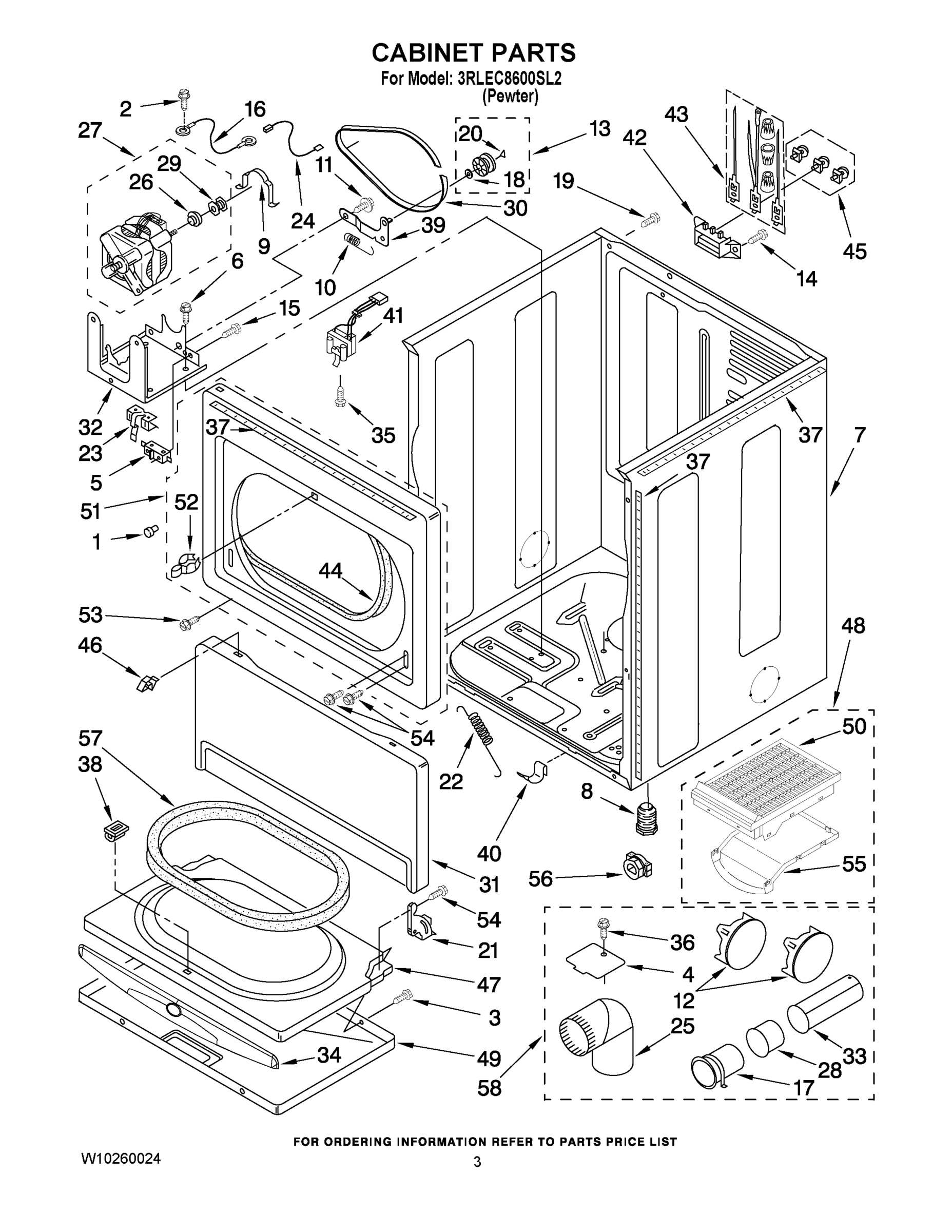 02 - CABINET PARTS
