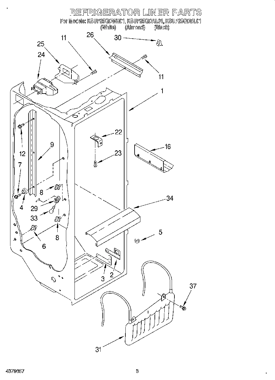02 - REFRIGERATOR LINER