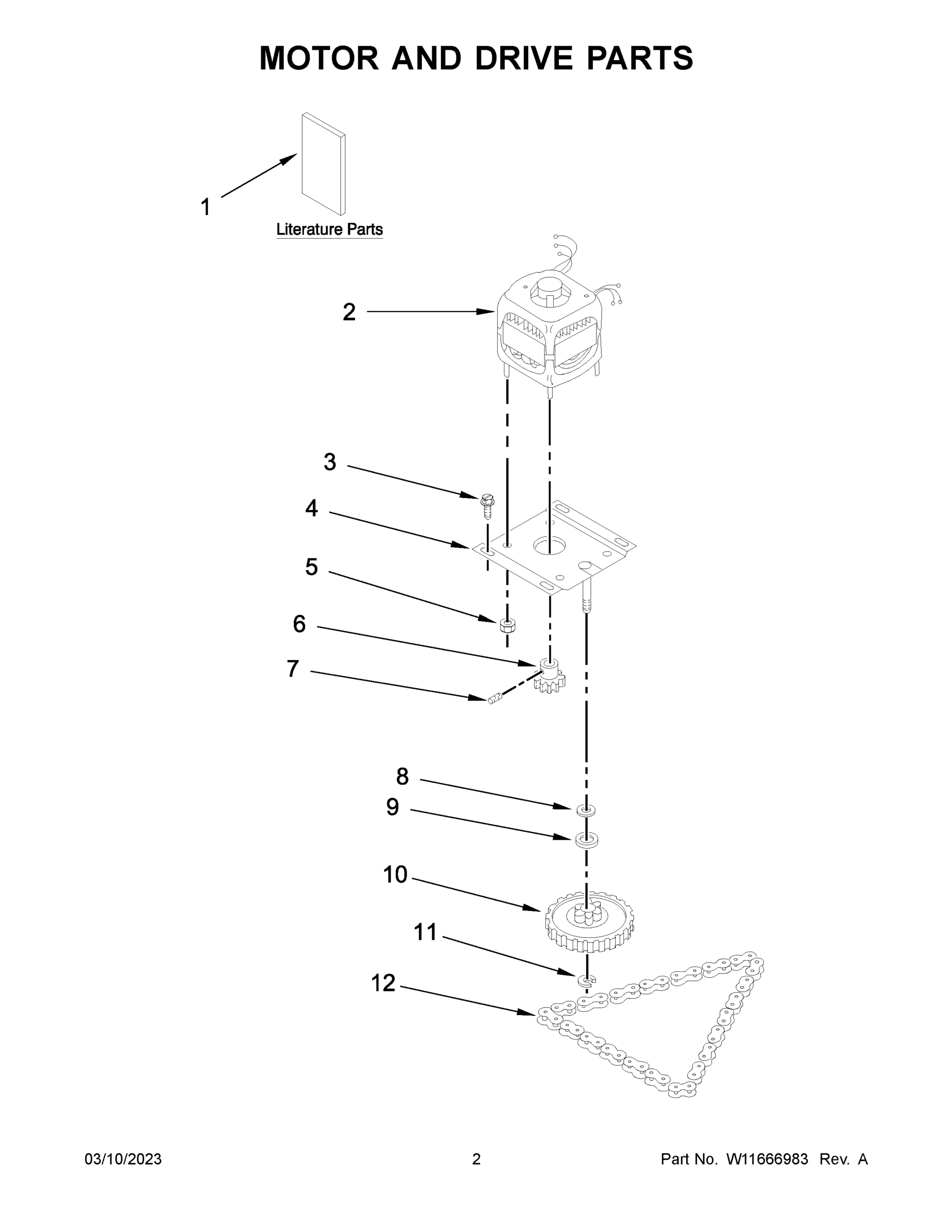 02 - MOTOR AND DRIVE PARTS