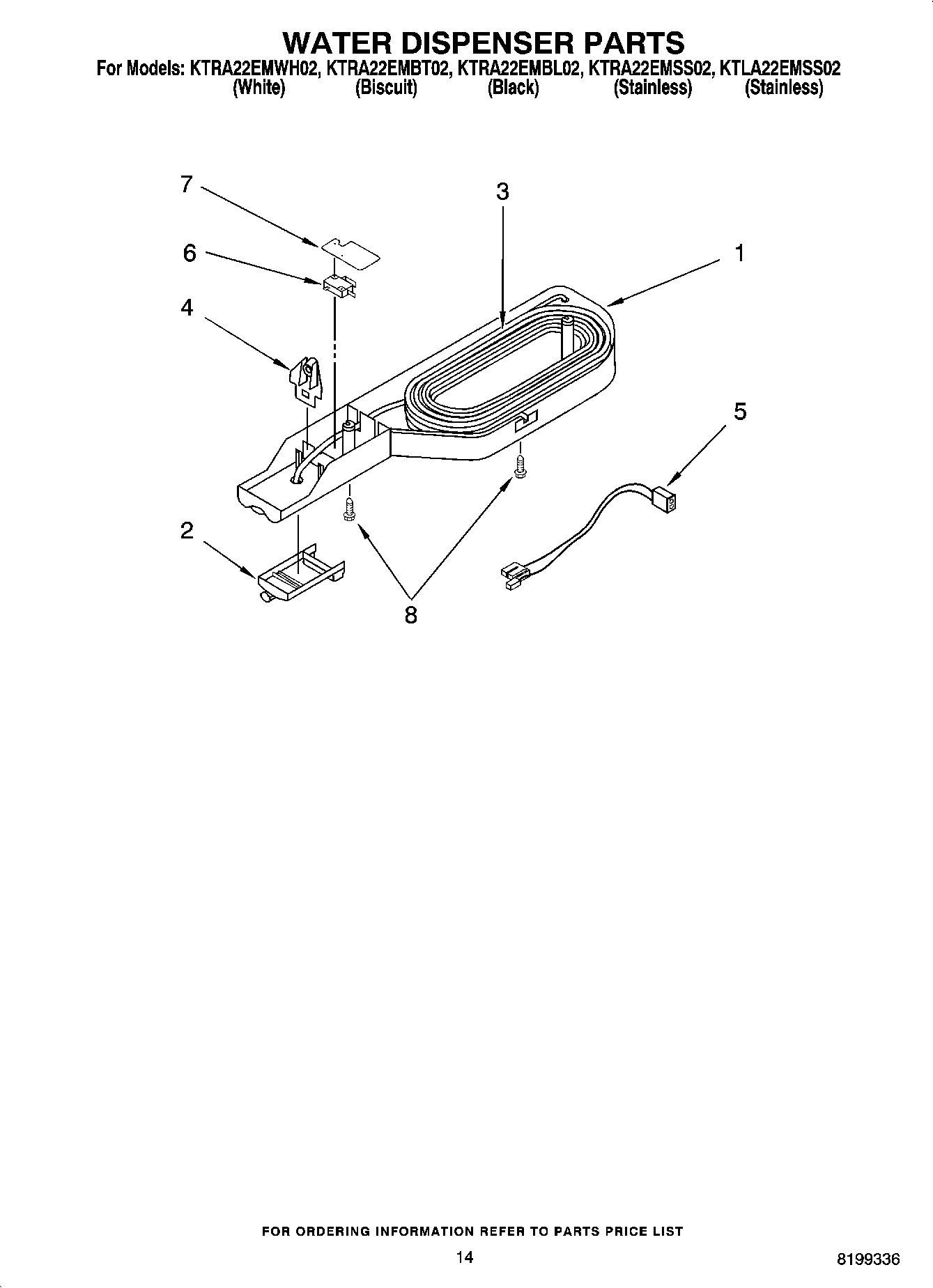 08 - WATER DISPENSER PARTS, OPTIONAL PARTS