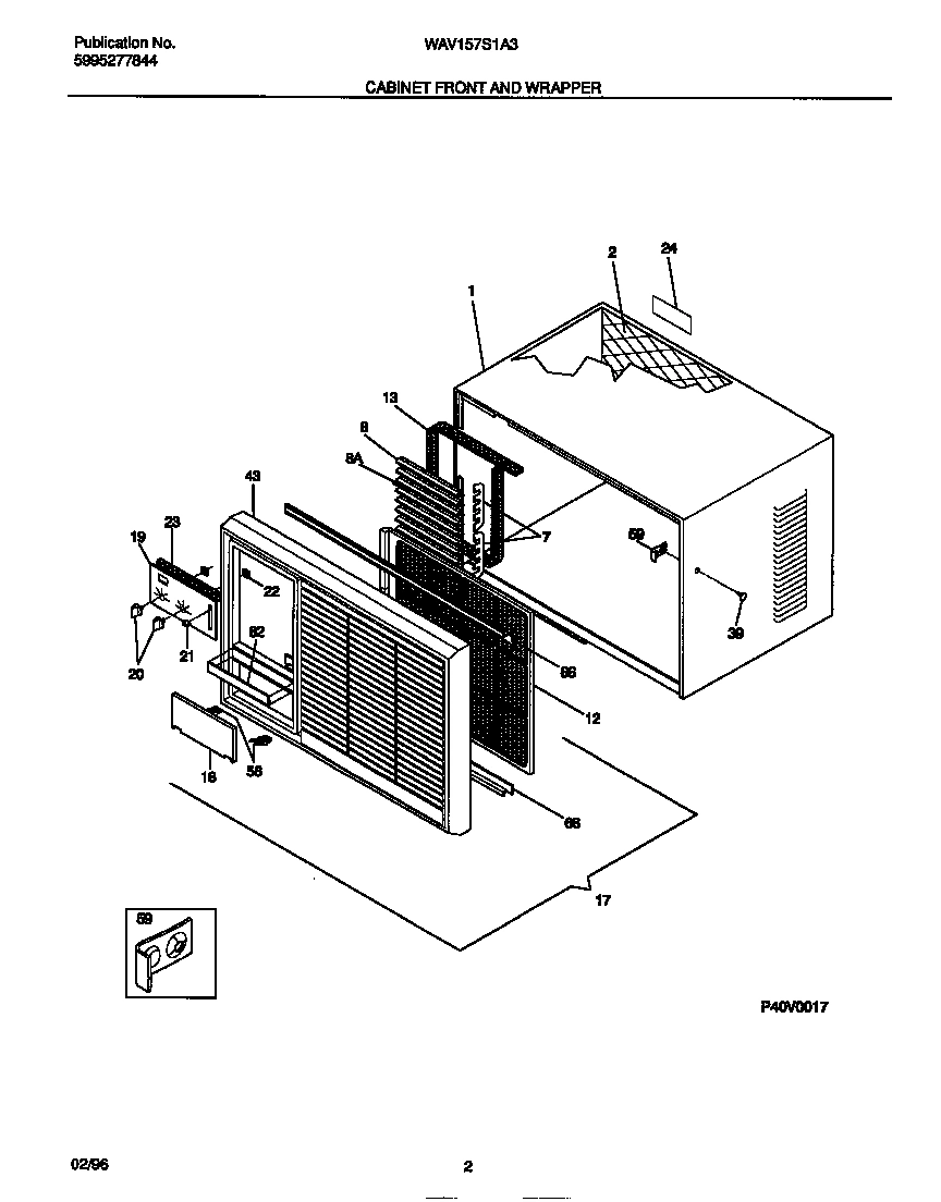 02 - CABINET FRONT AND WRAPPER