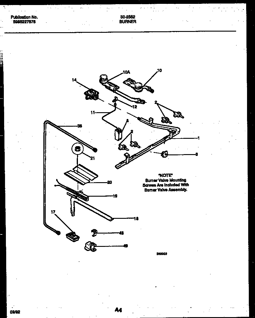 03 - BURNER PARTS
