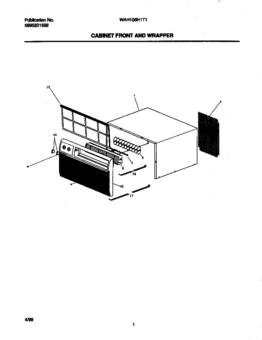 02 - CABINET FRONT/WRAPPER