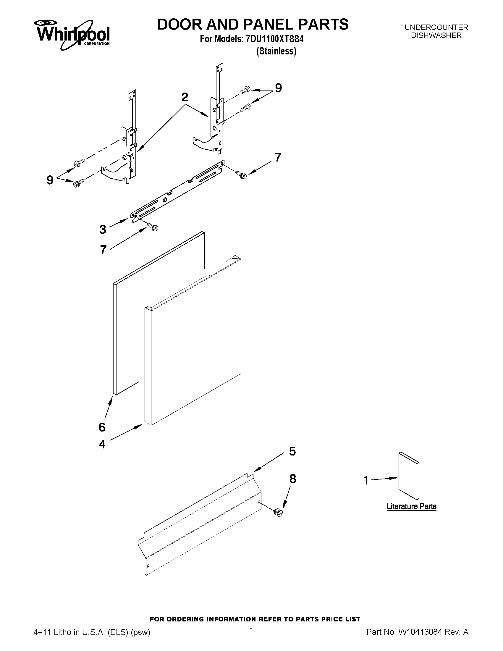 01 - DOOR AND PANEL PARTS
