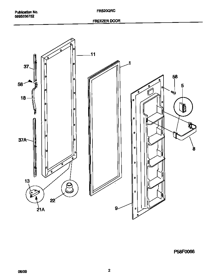 02 - FREEZER DOOR