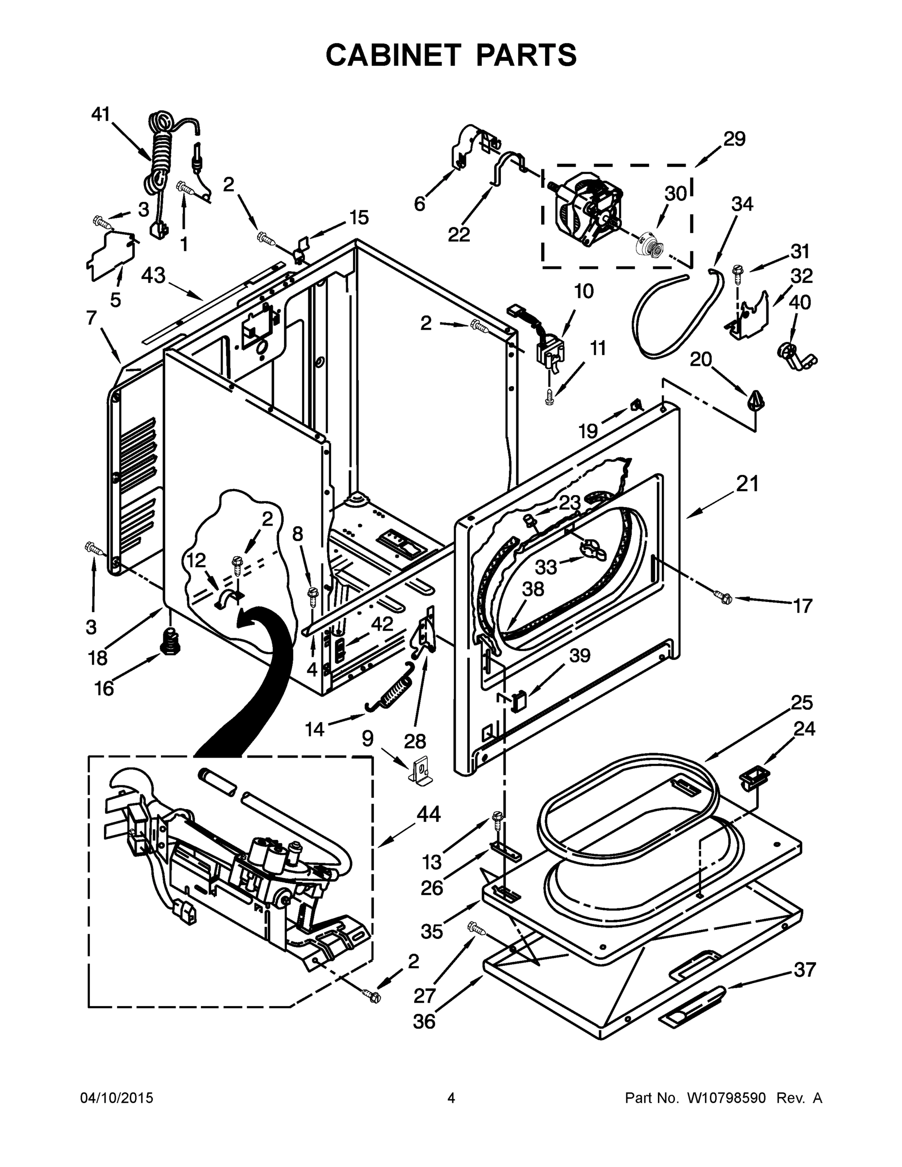03 - CABINET PARTS