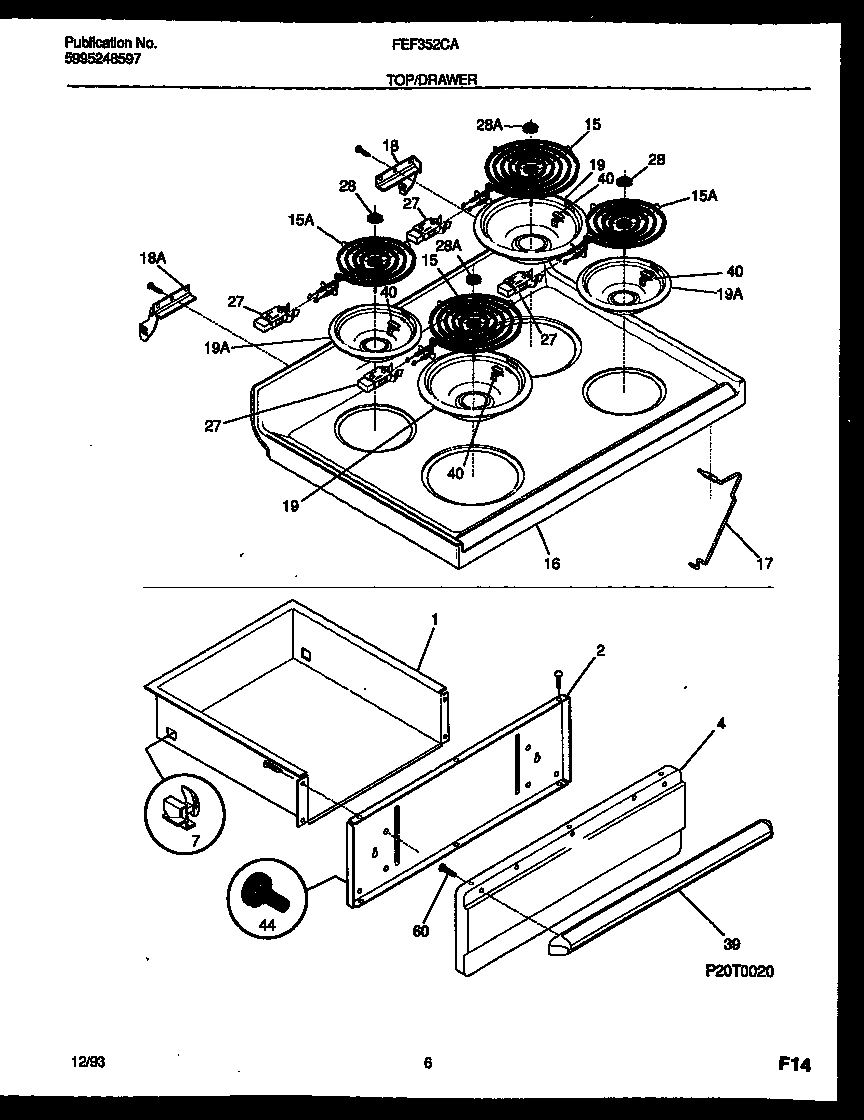 04 - COOKTOP AND DRAWER PARTS