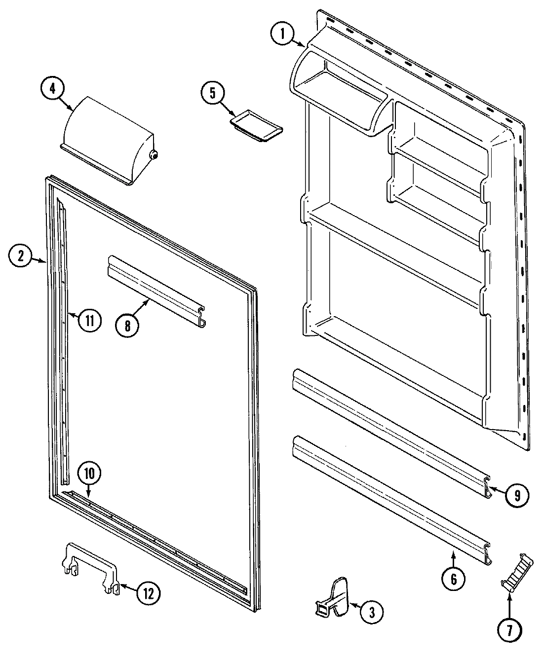 05 - FRESH FOOD INNER DOOR