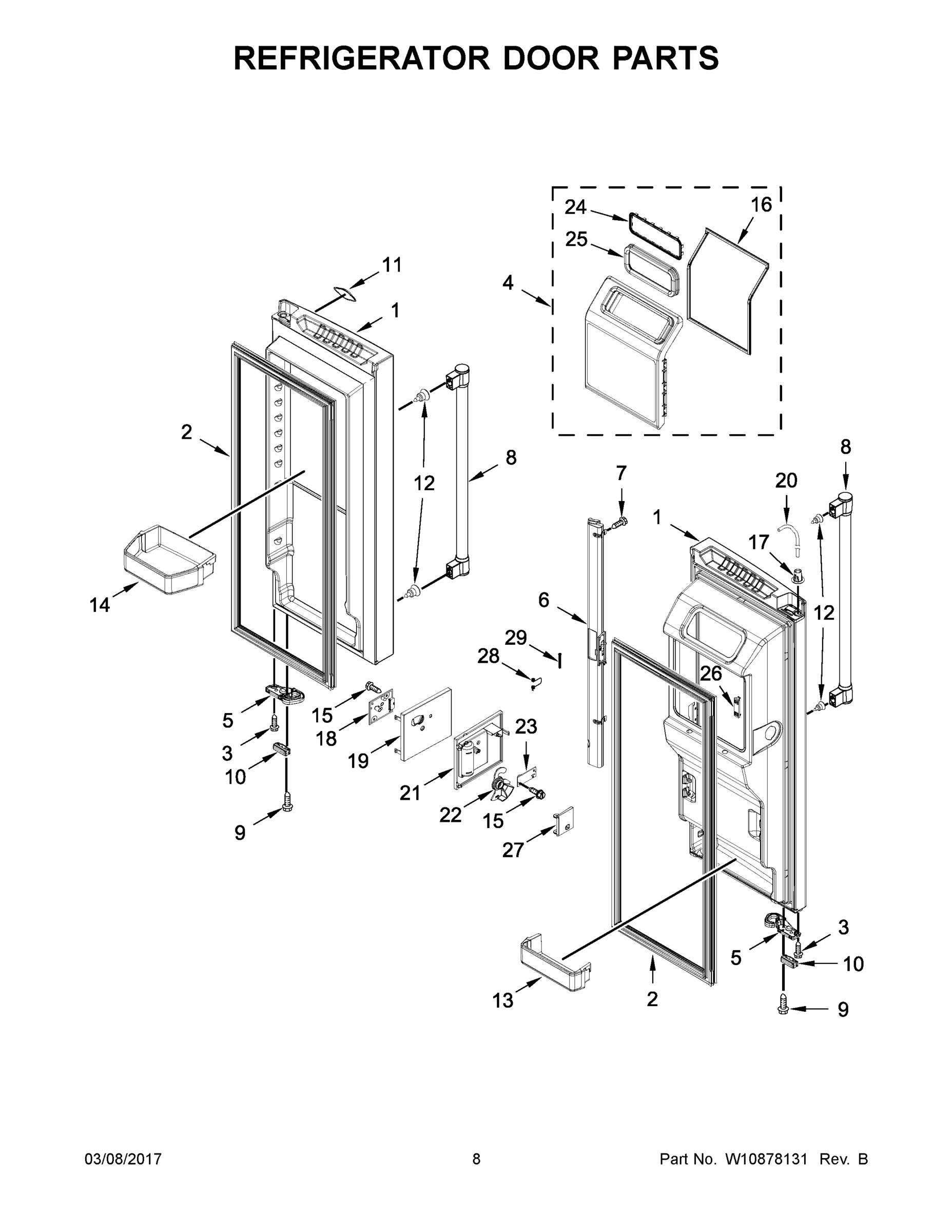 05 - REFRIGERATOR DOOR PARTS