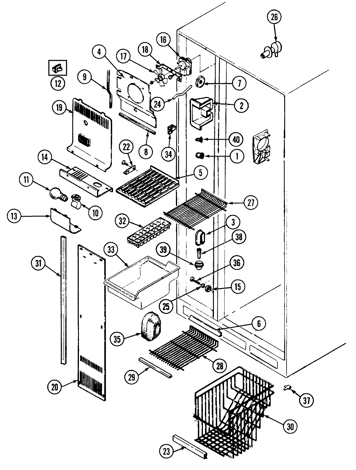 01 - FREEZER COMPARTMENT
