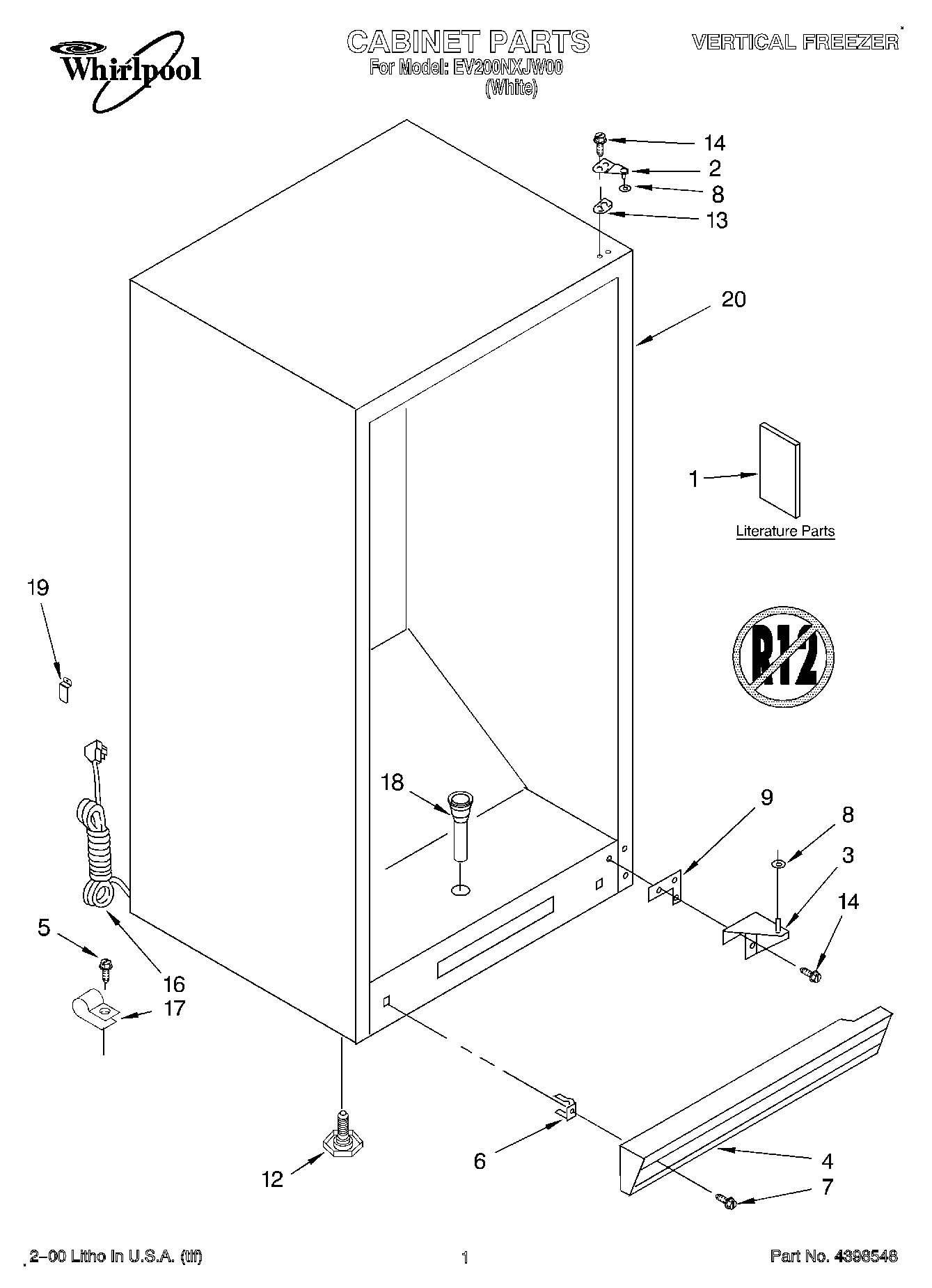 01 - CABINET, LIT/OPTIONAL