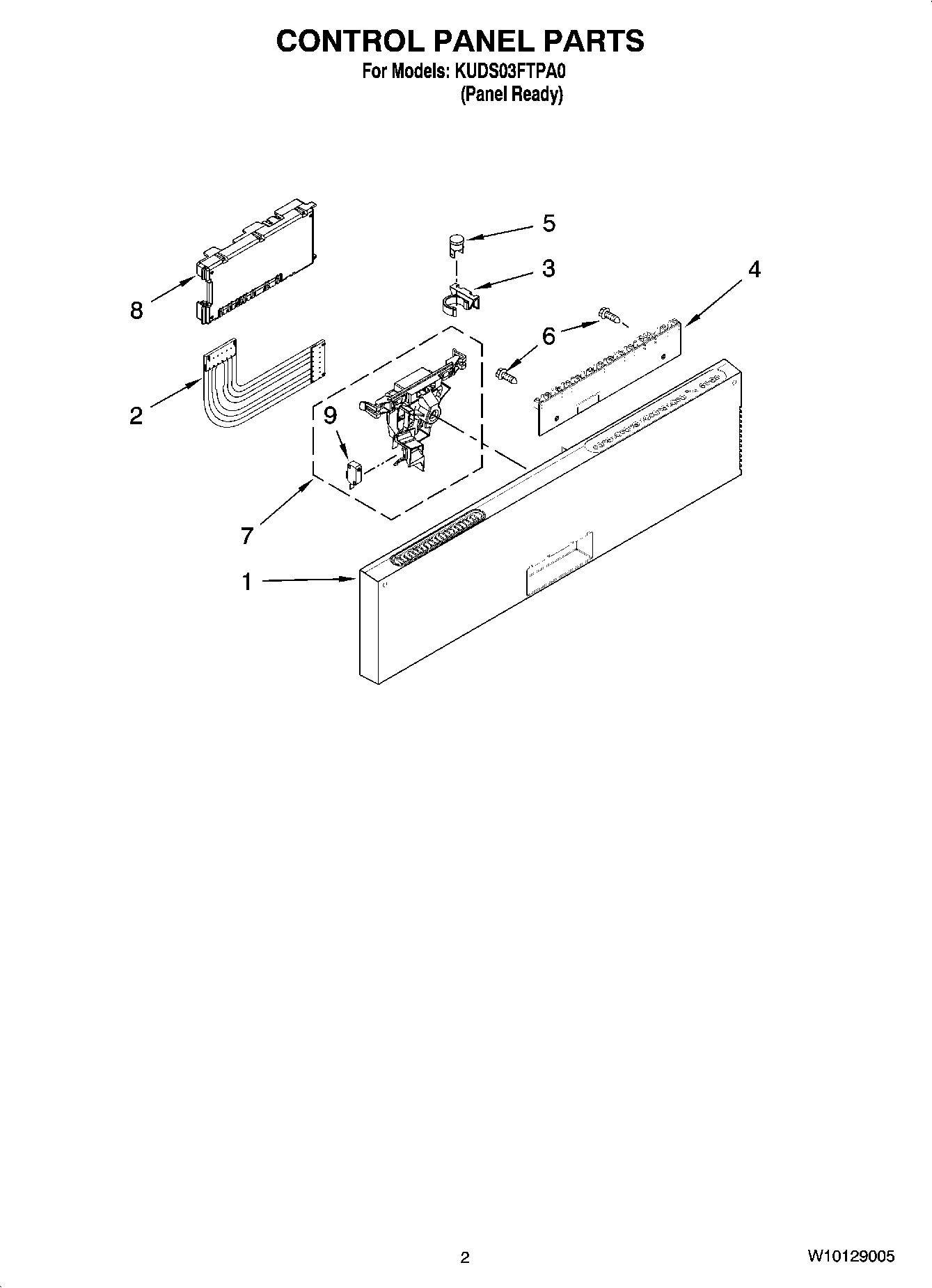 02 - CONTROL PANEL PARTS