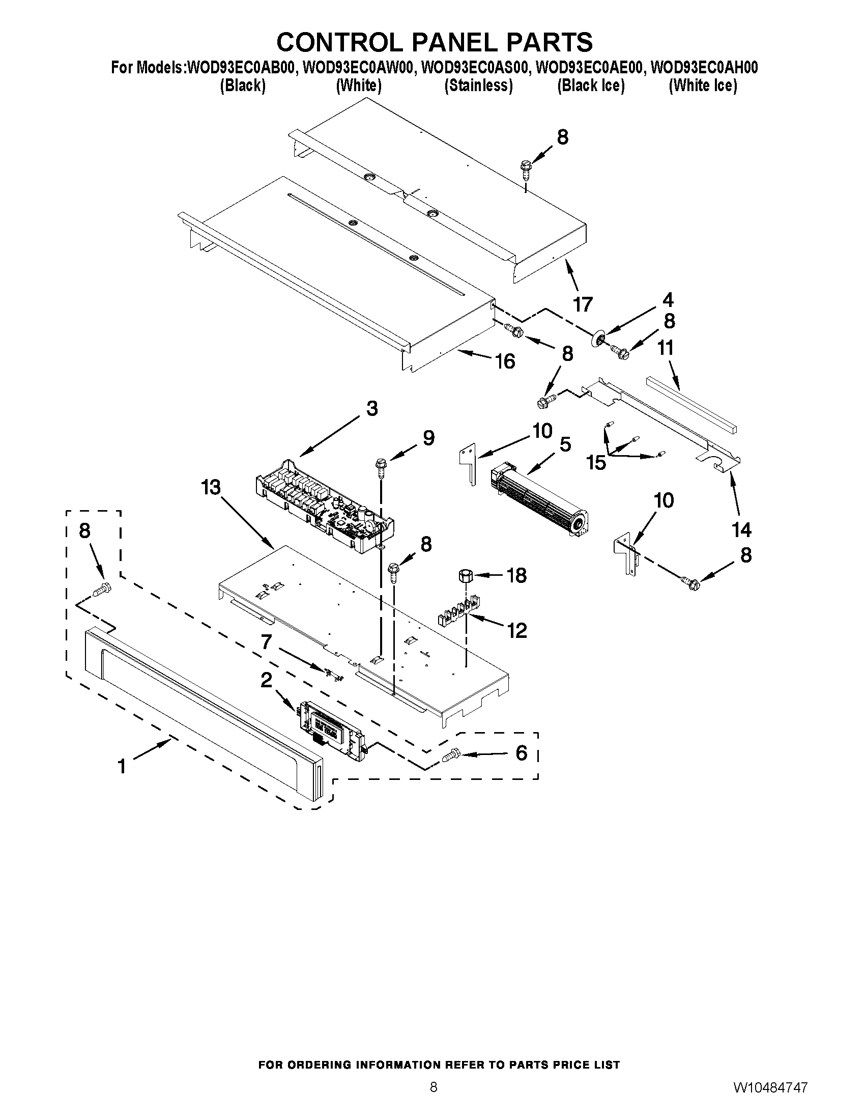 06 - CONTROL PANEL PARTS