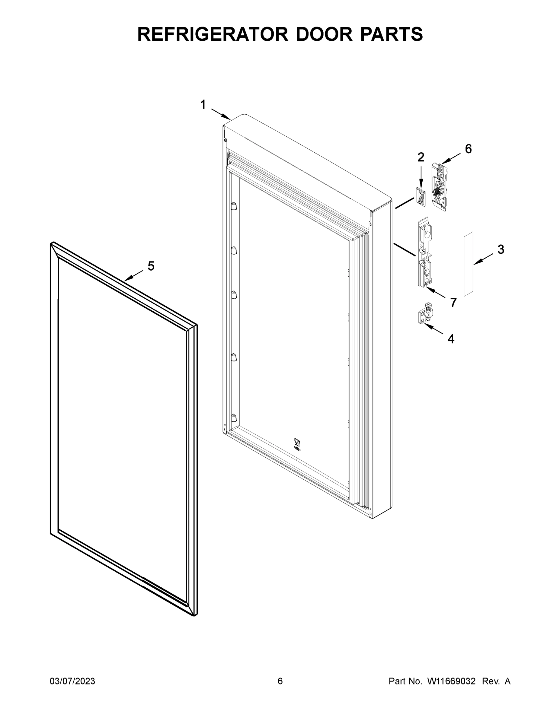 04 - REFRIGERATOR DOOR PARTS