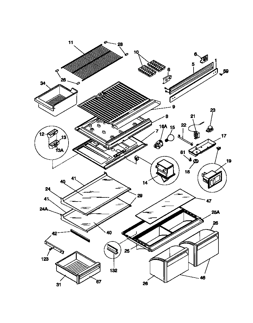 04 - SHELVES, CONTROLS