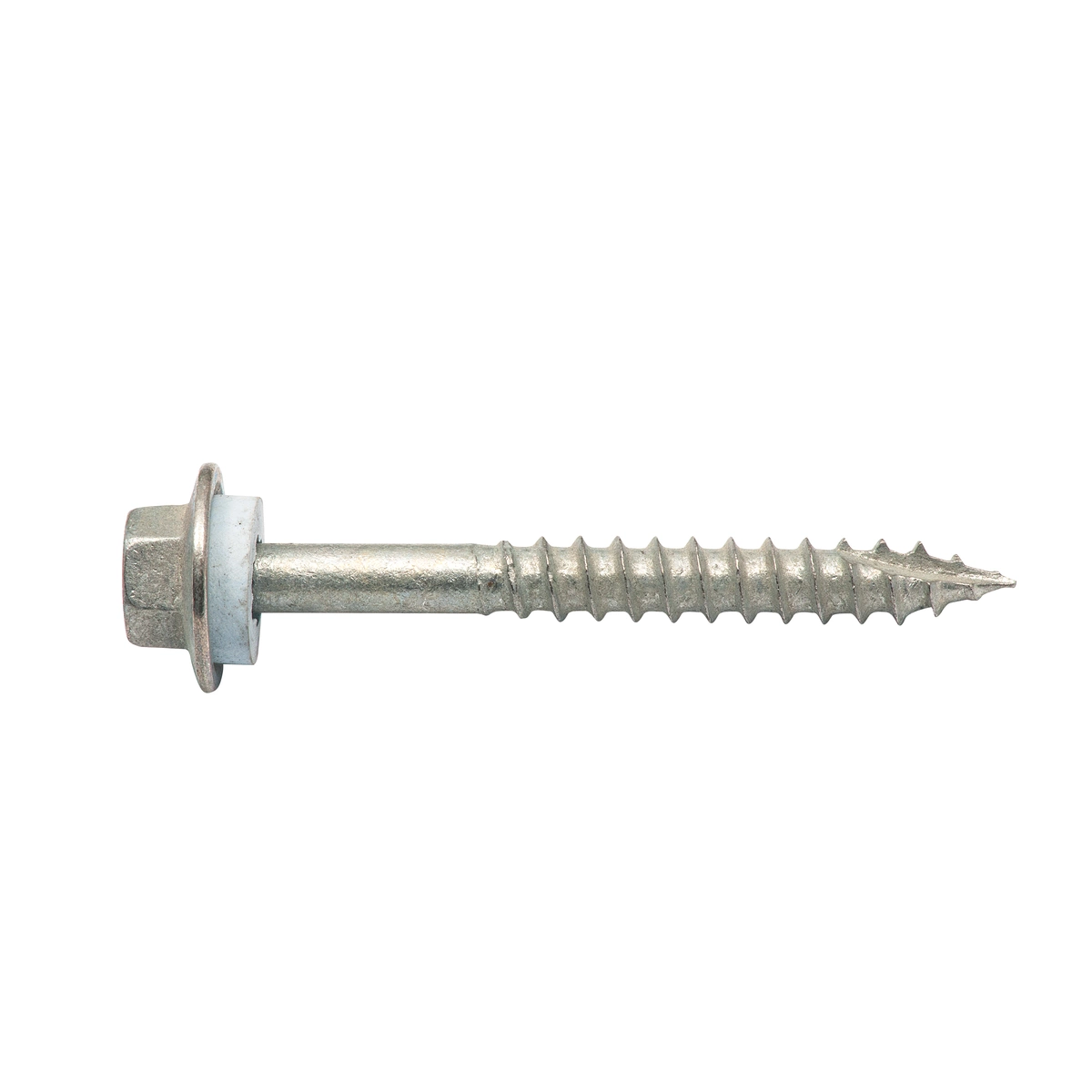 ZENITH® 12G x 50mm Class 3 Galvanised, External Hex Drive, Hex Head, Cladding & Roofing Screws with Seal – External Use – 500 Pack
