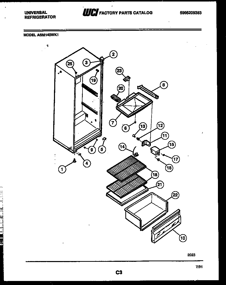 03 - CABINET PARTS