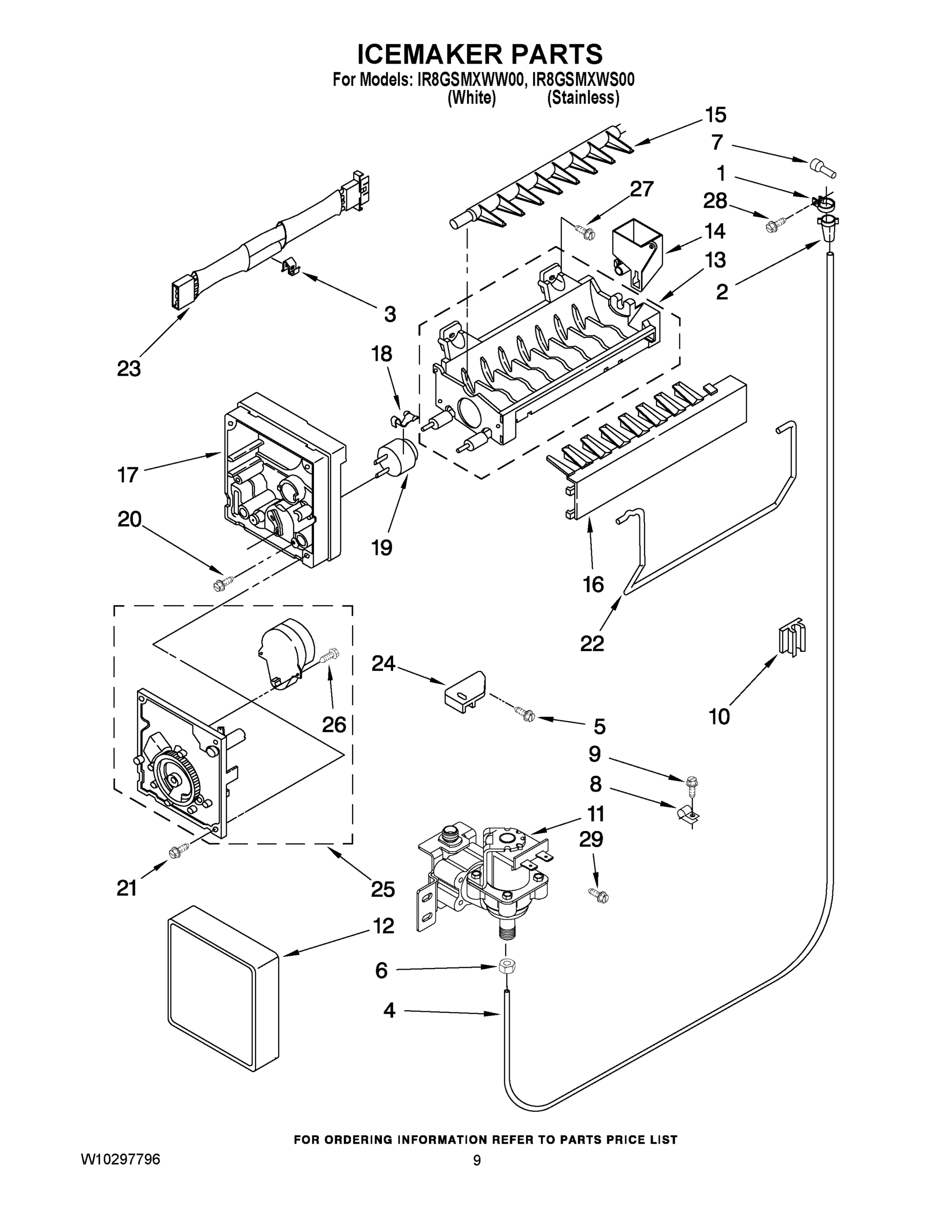 05 - ICEMAKER PARTS