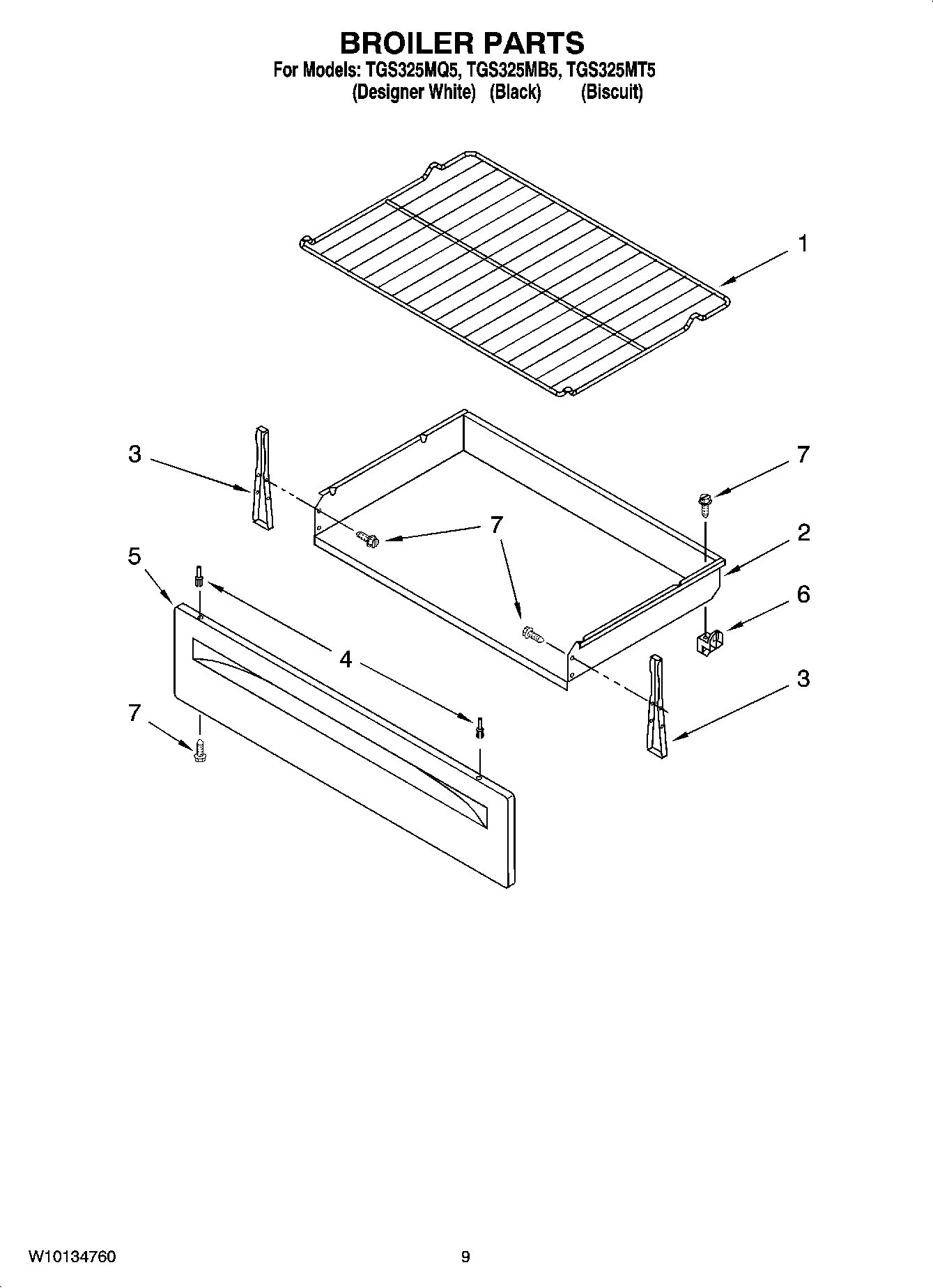 06 - BROILER PARTS, OPTIONAL PARTS (NOT INCLUDED)