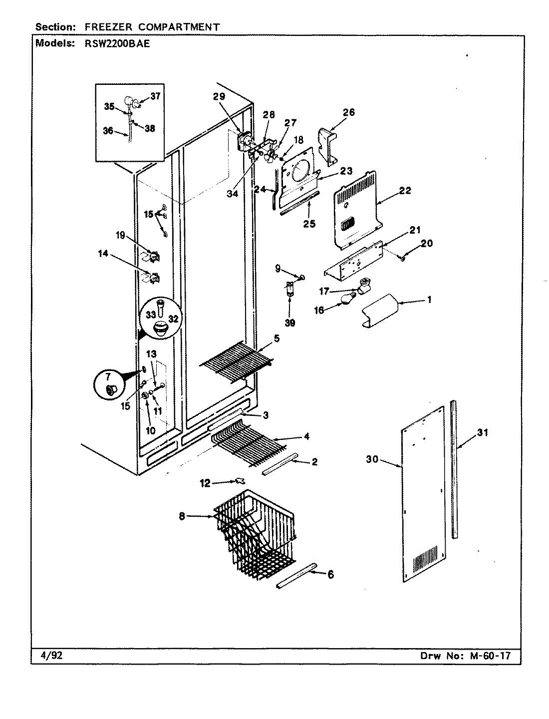 01 - FREEZER COMPARTMENT